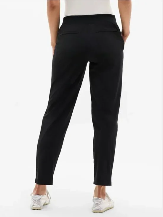 Athleta Black Brooklyn Mid Rise Ankle Pant - Size 8 - Picture 2 of 7
